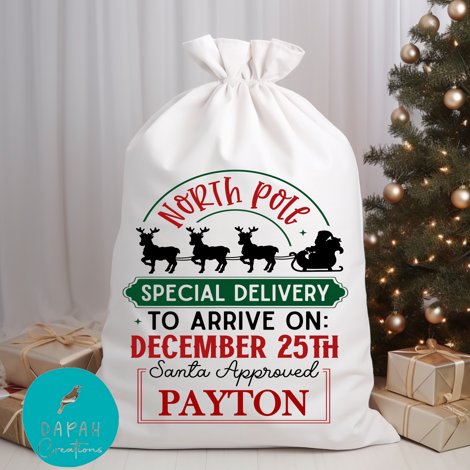 Personalised Santa Sacks