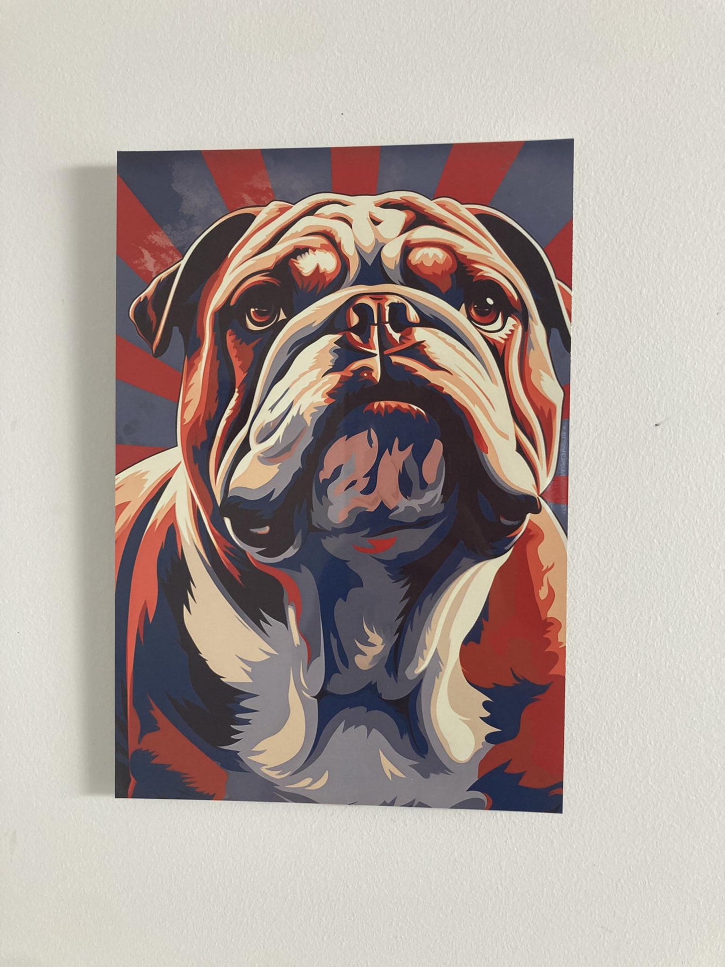 Bulldog Metal Art - Art