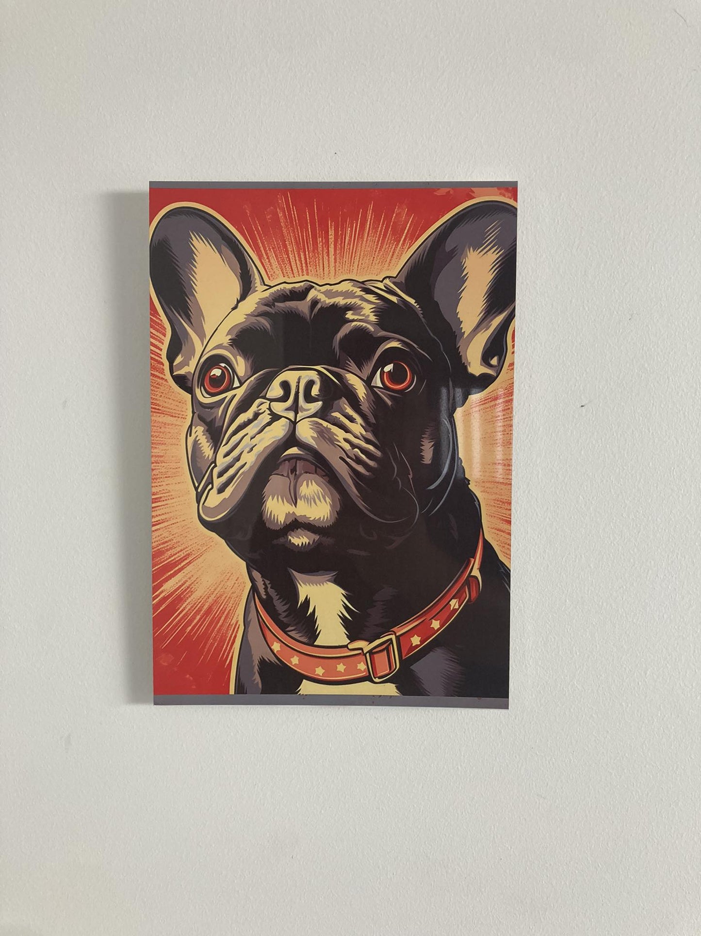 French Bulldog Metal Art - Art