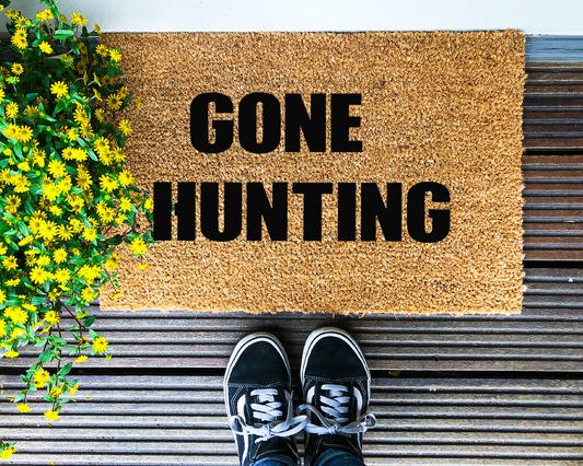 Gone hunting - Coir Doormat